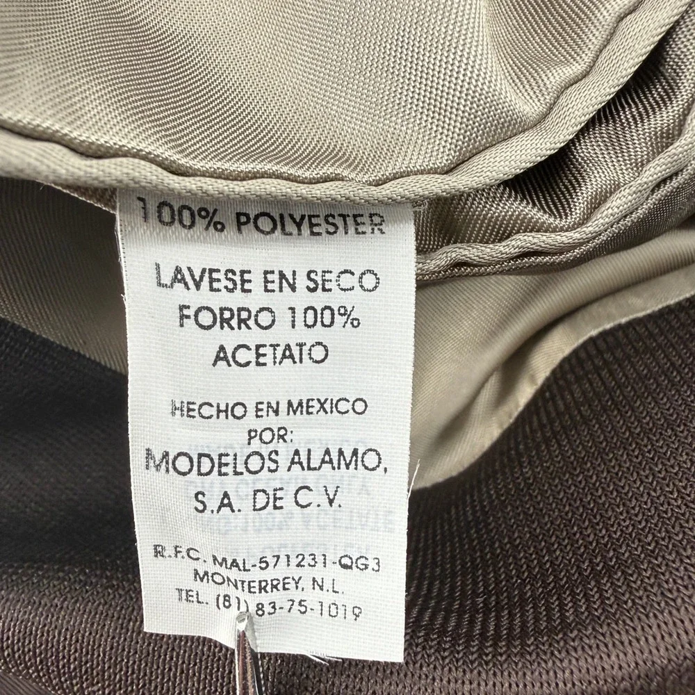 Alamo Moda Hombre Mens Western Blazer‎ Jacket Brown 41R Leather Elbow Patches